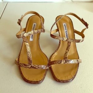 Manolo Blahnick sandals - size 5.5